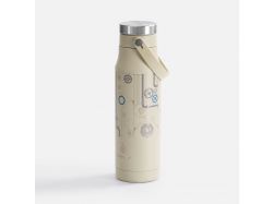 Термобутылка Tateyama, серо-бежевая