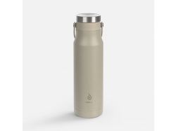 Термобутылка Tateyama, серо-бежевая