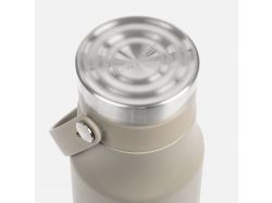 Термобутылка Tateyama, серо-бежевая