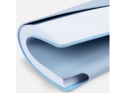 Ежедневник Flexpen Shall, недатированный, голубой