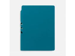 Ежедневник Flexpen Shall, недатированный, бирюзовый