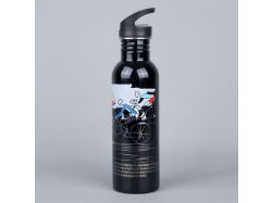 Спортивная бутылка Cycleway, черная