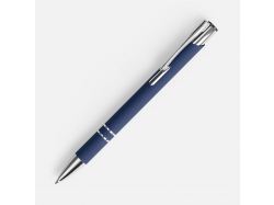 Ручка шариковая Keskus Soft Touch, темно-синяя