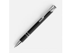 Ручка шариковая Keskus Soft Touch, черная