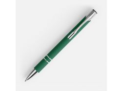 Ручка шариковая Keskus Soft Touch, зеленая