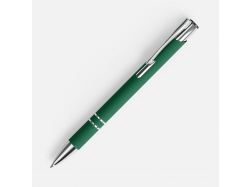 Ручка шариковая Keskus Soft Touch, зеленая