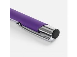 Ручка шариковая Keskus Soft Touch, фиолетовая