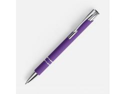 Ручка шариковая Keskus Soft Touch, фиолетовая