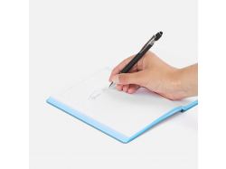 Ручка шариковая Pointer Soft Touch со стилусом, черная