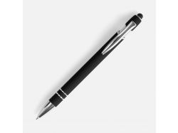 Ручка шариковая Pointer Soft Touch со стилусом, черная