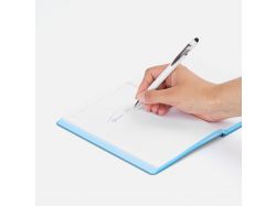 Ручка шариковая Pointer Soft Touch со стилусом, белая