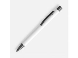 Ручка шариковая Atento Soft Touch, белая