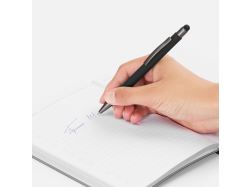 Ручка шариковая Atento Soft Touch Stylus со стилусом, черная