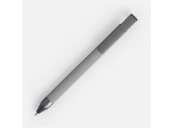 Ручка шариковая Standic с подставкой для телефона, серая