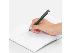 Ручка шариковая Standic с подставкой для телефона, зеленая