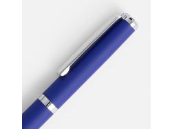 Ручка шариковая Inkish Chrome в футляре, синяя