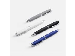 Ручка шариковая Inkish Chrome в футляре, серая