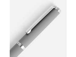 Ручка шариковая Inkish Chrome в футляре, серая