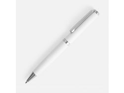 Ручка шариковая Inkish Chrome в футляре, белая