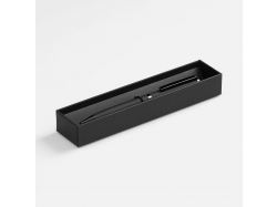 Ручка шариковая Inkish Gunmetal в футляре, черная