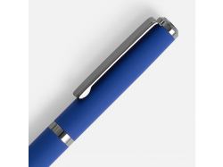Ручка шариковая Inkish Gunmetal в футляре, синяя