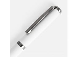 Ручка шариковая Inkish Gunmetal в футляре, белая