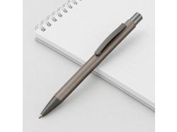 Ручка металлическая soft-touch шариковая «Tender», серо-стальной
