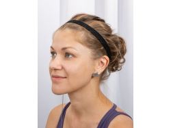 Повязка-резинка на голову Headway, черная Повязка-резинка на голову Headway, черная