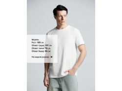 Футболка унисекс T-Bolka 160, белая (белоснежная)