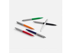 Ручка шариковая Senator Point Metal, ver.2, темно-синяя