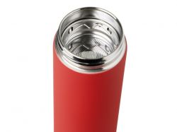 Вакуумный термос "Vacuum Flask C1", soft touch, 420мл, красный