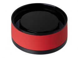 Вакуумный термос "Vacuum Flask C1", soft touch, 420мл, красный