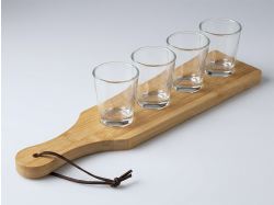 Набор стопок на бамбуковой подставке «Shots»