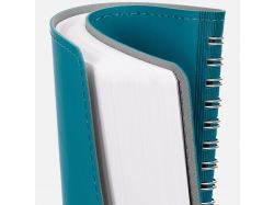 Ежедневник Spring Shall, недатированный, бирюзовый