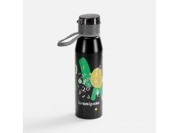 Бутылка для воды Billy Gym, матовая черная