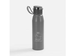 Бутылка для воды Billy Gym, матовая серая