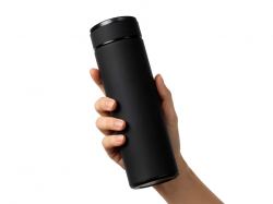 Вакуумный термос "Vacuum Flask C1", soft touch, 420мл, черный