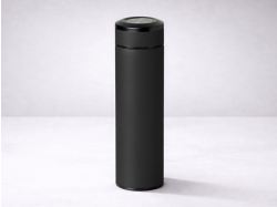 Вакуумный термос "Vacuum Flask C1", soft touch, 420мл, черный