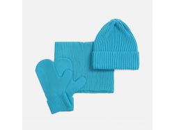 Шарф Yong, ярко-голубой