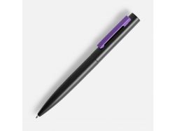 Ручка шариковая Inkolor, черная с фиолетовым