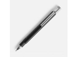 Ручка шариковая Numeric, мультиинструмент, черная