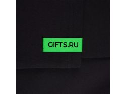 Футболка оверсайз с двойным рукавом Kosmos, черная