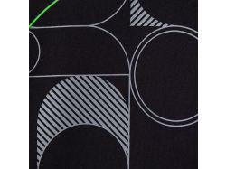 Футболка оверсайз с двойным рукавом Kosmos, черная