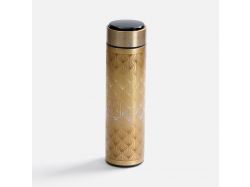 Смарт-бутылка с заменяемой батарейкой Long Therm, золотистая