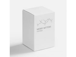 Гирлянда Merry Mittens, синяя
