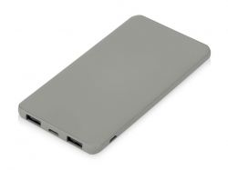 Подарочный набор с термокружкой и повербанком С1, 5000 mAh, серый