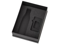 Подарочный набор с термобутылкой и повербанком С1, 5000 mAh, синий