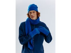 Варежки Fleecy, ярко-синие