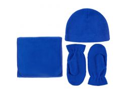 Варежки Fleecy, ярко-синие