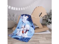 Флисовый плед Wintart Bear